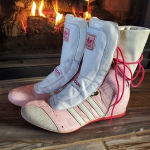 Adidas Pink Boxing Shoes